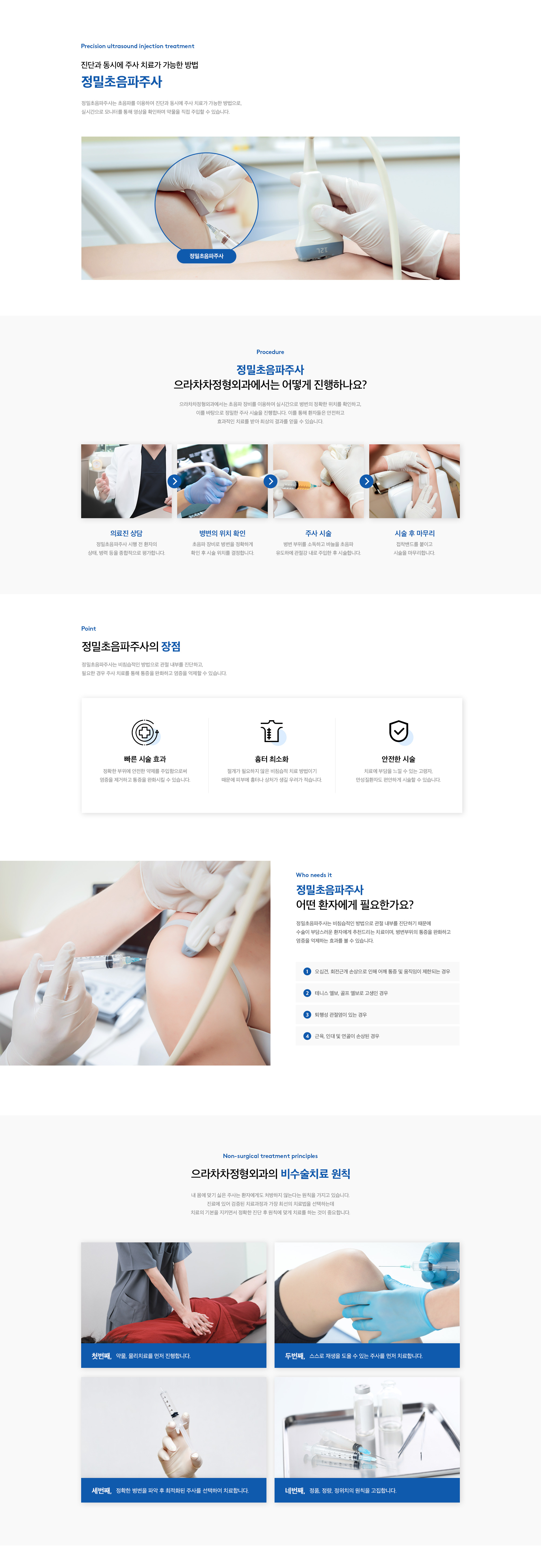 정밀초음파주사